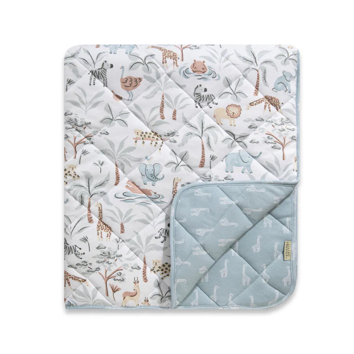Wild Safari - Reversible Quilted Cot Comforter