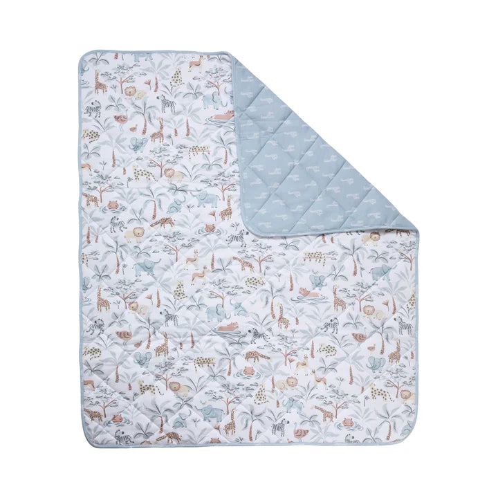 Wild Safari - Reversible Quilted Cot Comforter