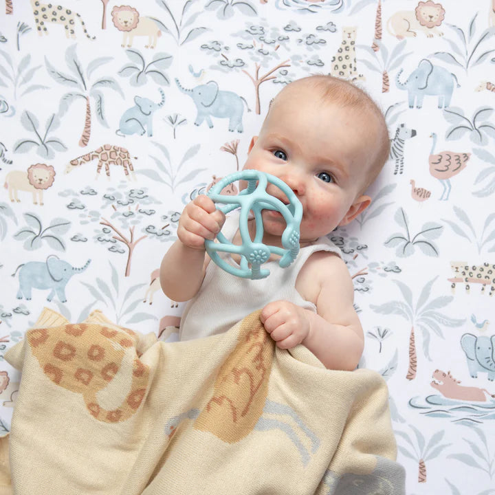 Wild Safari - Organic Cot Fitted Sheet