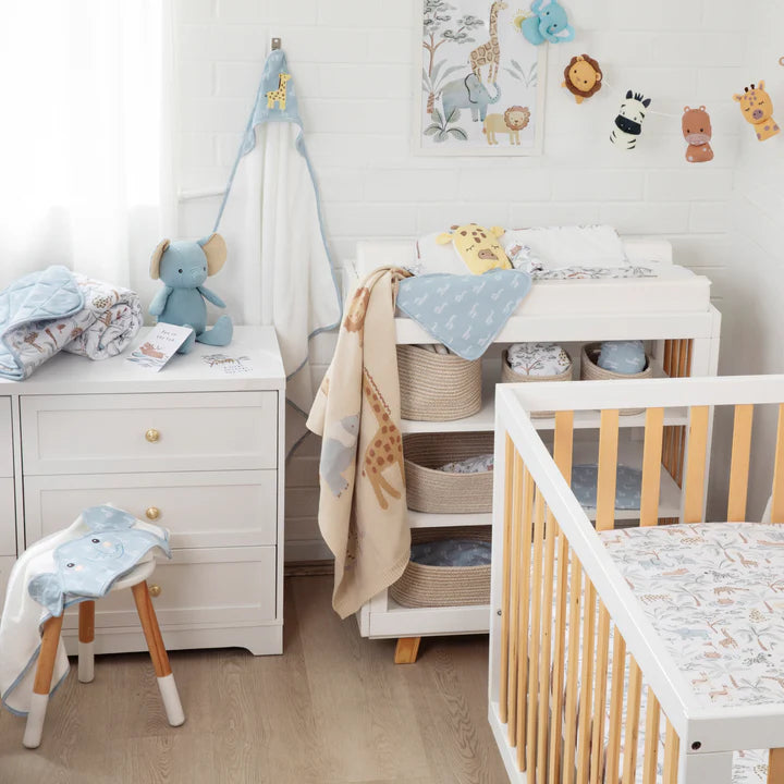 Wild Safari - Organic Cot Fitted Sheet