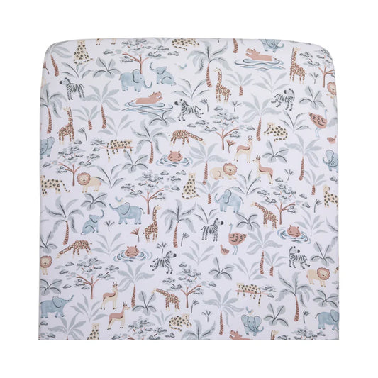 Wild Safari - Organic Cot Fitted Sheet