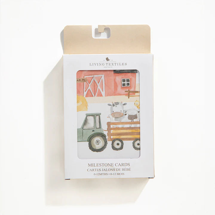 Tractor Ride - Milestone Cards