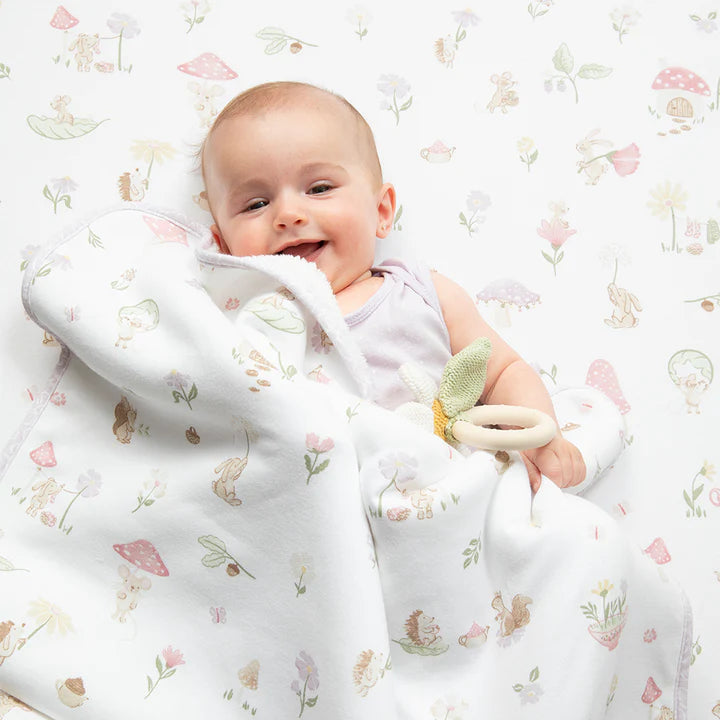 Whimsical Wonderland - Organic Cot Fitted Sheet 2PK