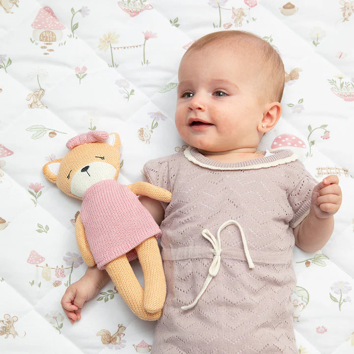 Whimsical Wonderland - Reversible Quilted Cot Comforter