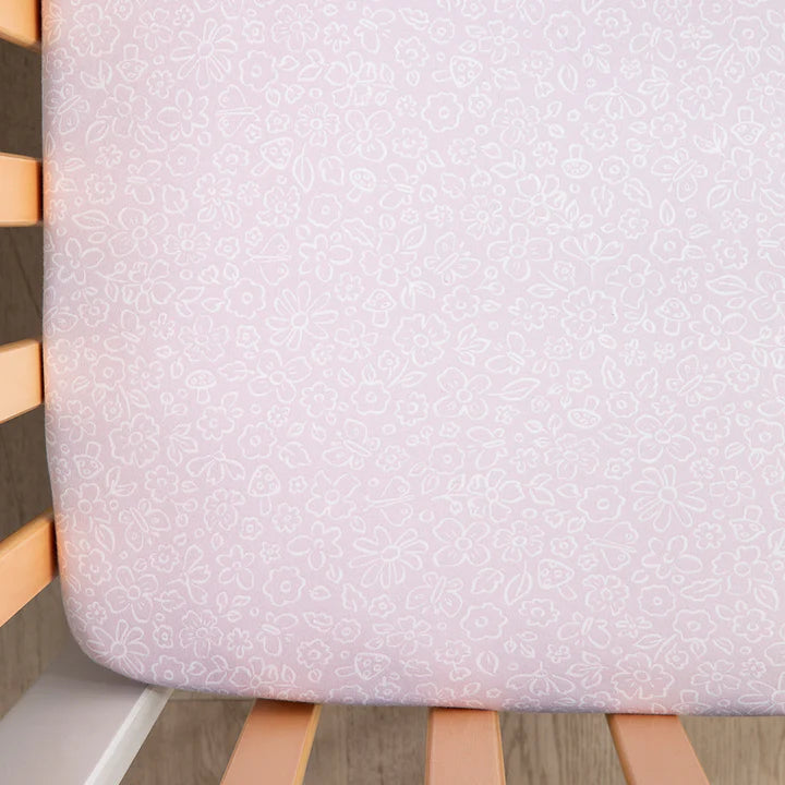 Whimsical Wonderland - Organic Cot Fitted Sheet 2PK