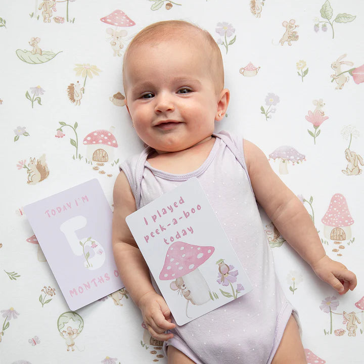 Whimsical Wonderland - Organic Cot Fitted Sheet 2PK