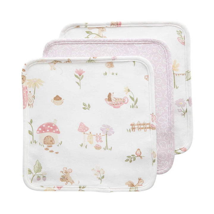 Whimsical Wonderland - Washcloths 3pk