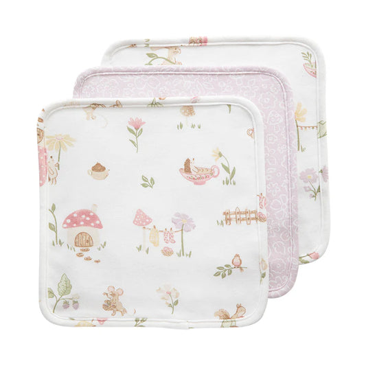 Whimsical Wonderland - Washcloths 3pk