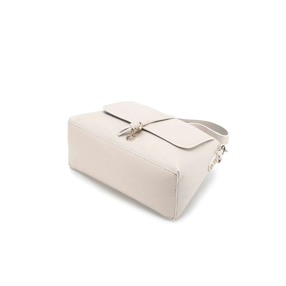 Sarafina Oatmeal Shoulder Handbag