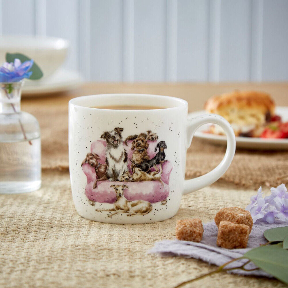 Wrendale Designs - ‘Movie Night’ Mug (Dogs)