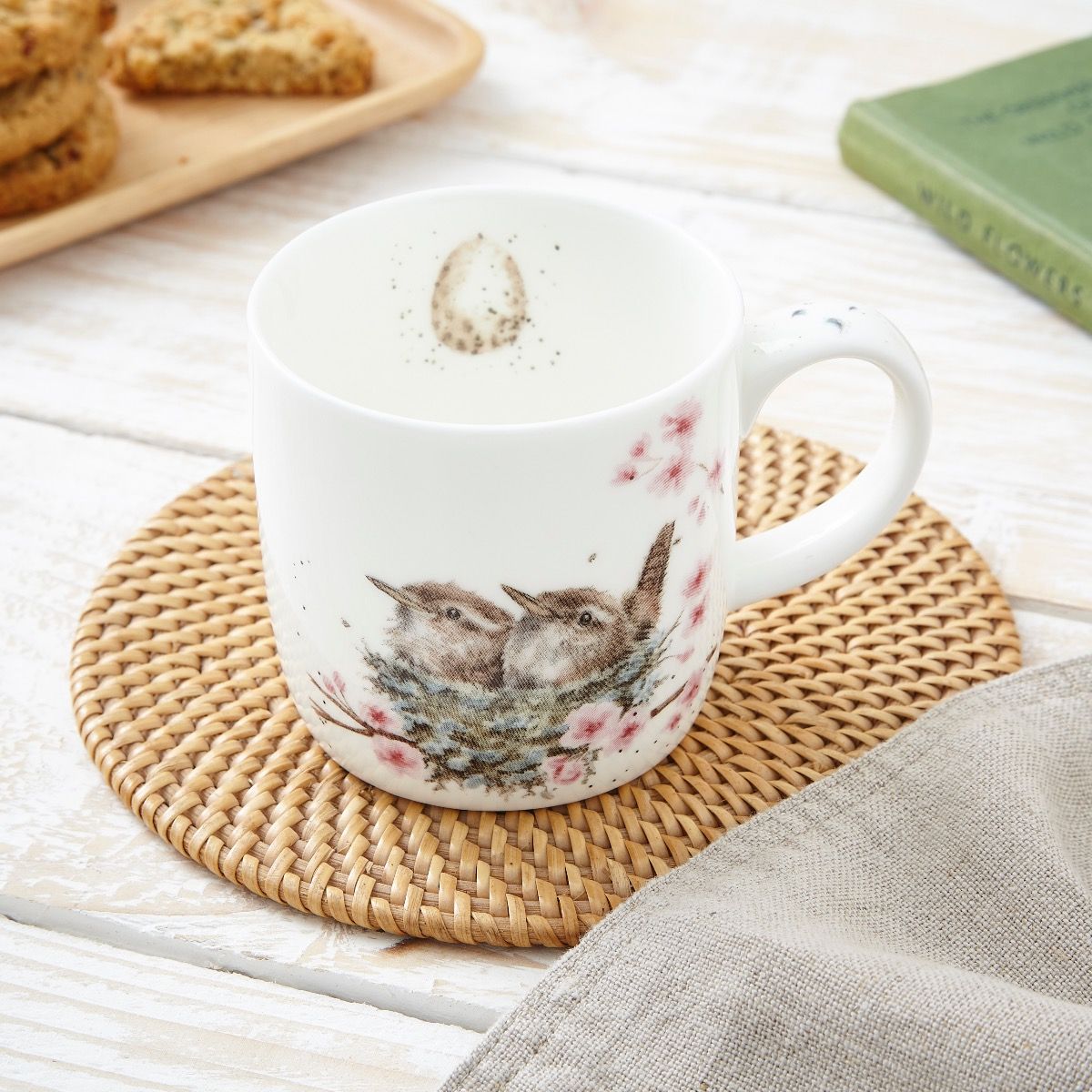 Wrendale Designs - ‘Feather Your Nest’ Mug (Wren)