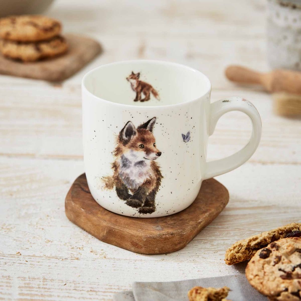 Wrendale Designs - ‘Born to be Wild’ Mug (Fox)