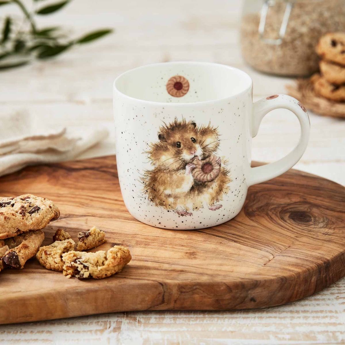 Wrendale Designs - ‘Diet Starts Tomorrow Mug’ (Hamster)