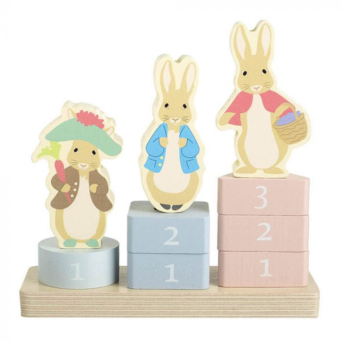 Peter Rabbit Wooden Counting Game