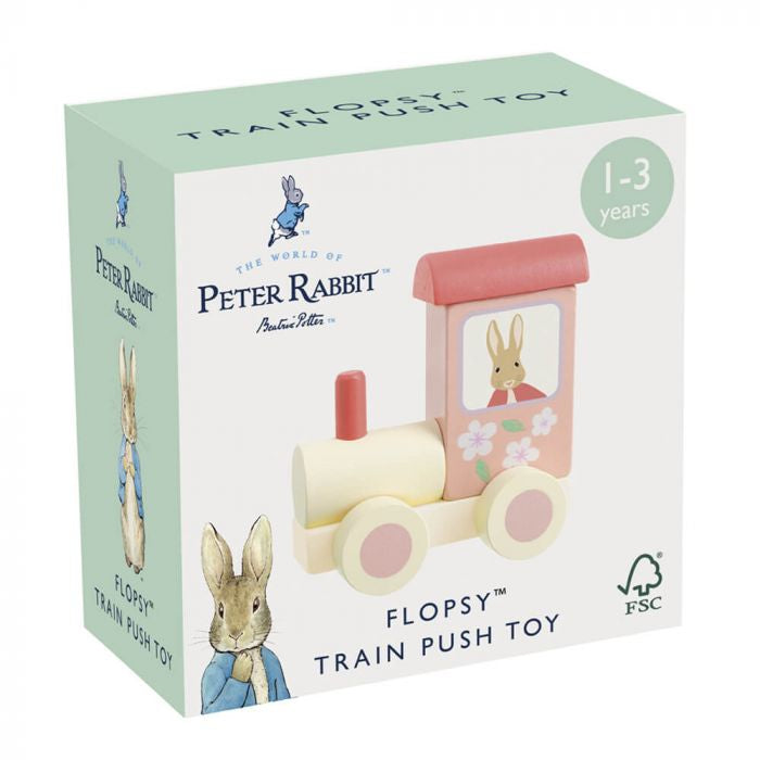 Flopsy Wooden Train Push Toy