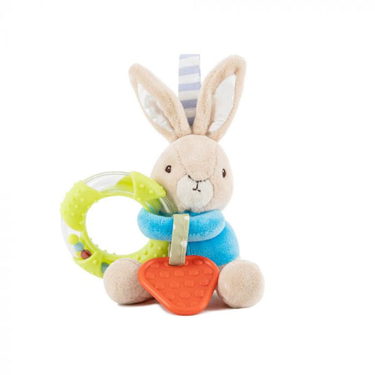 Peter Rabbit: Teether Ring Rattle Activity Toy