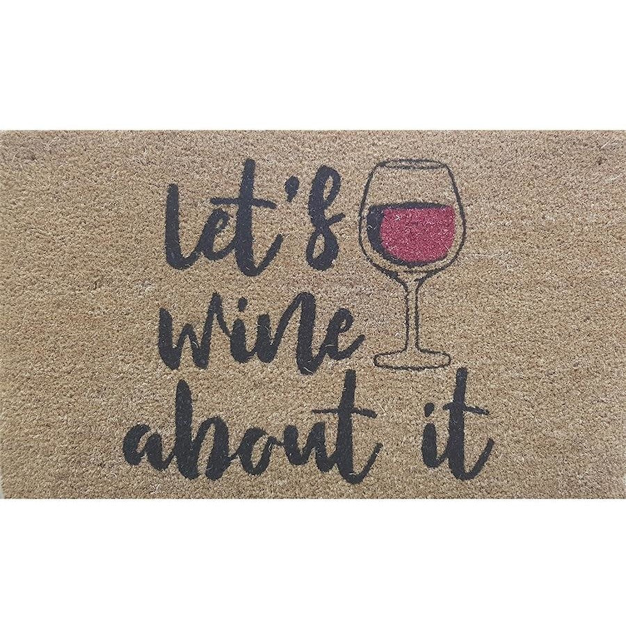 Let’s Wine Doormat
