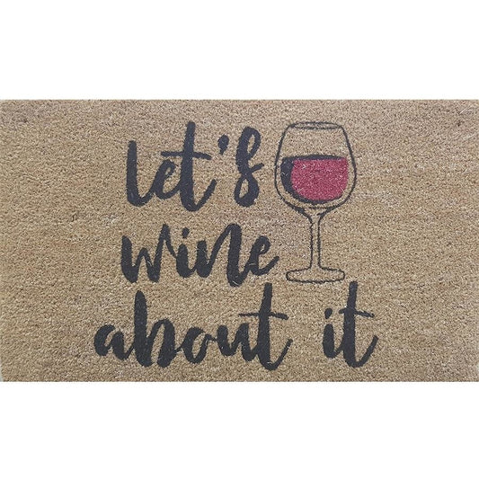 Let’s Wine Doormat