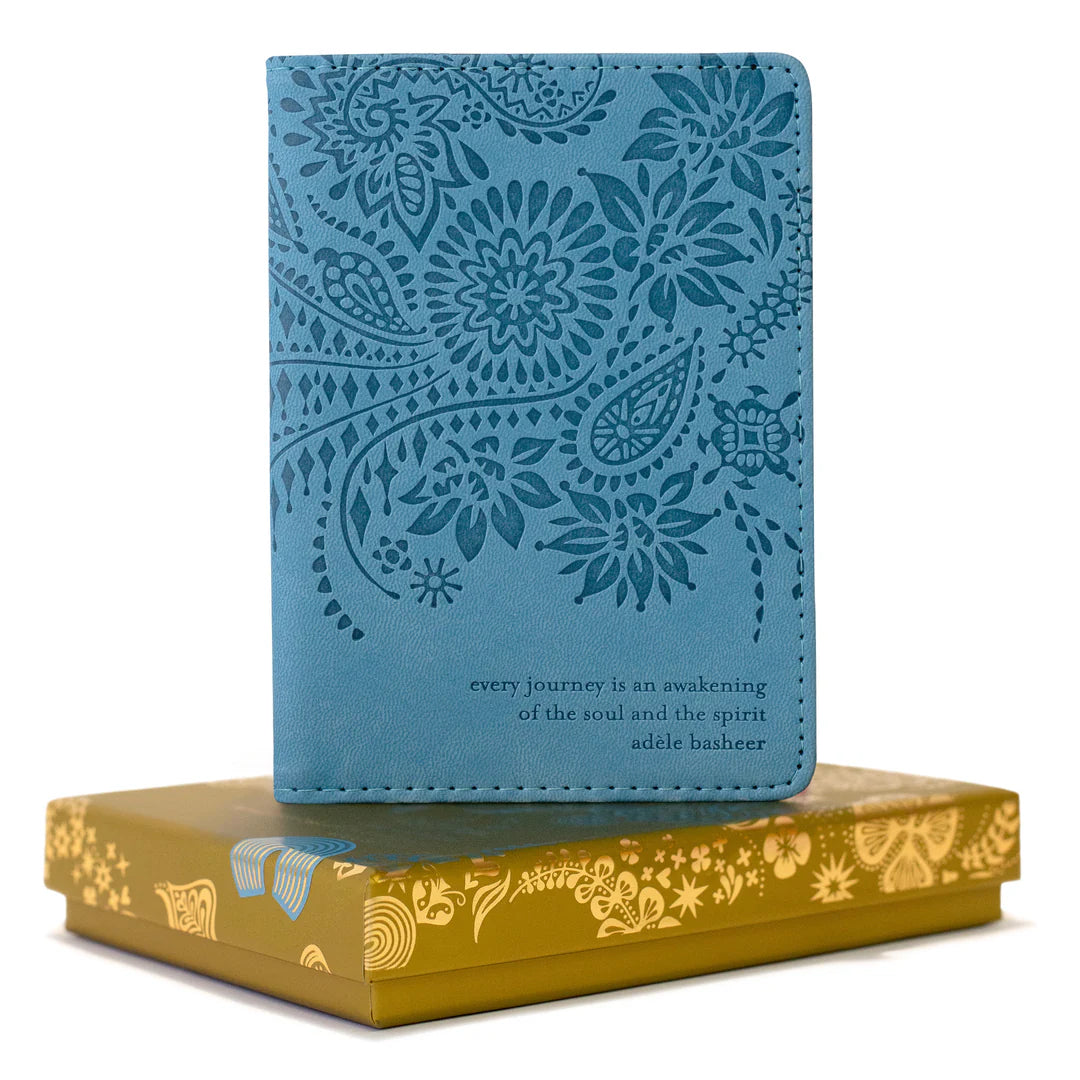 Faux Leather Passport Wallet - Denim Days