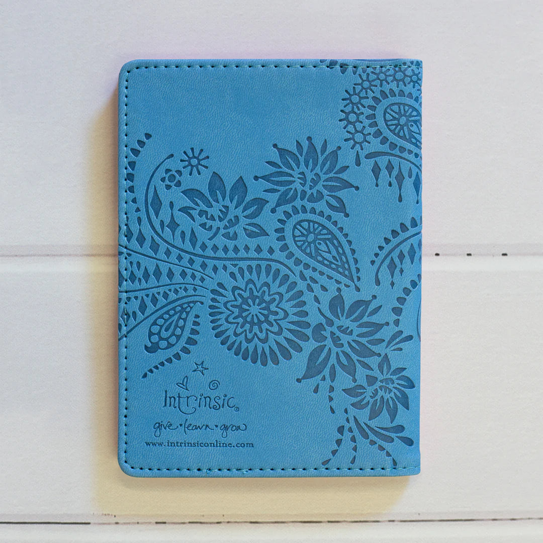 Faux Leather Passport Wallet - Denim Days