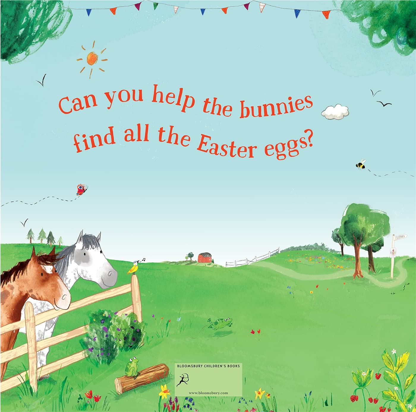 Five Little Easter Bunnies - Lift the Flaps and Find the Eggs!