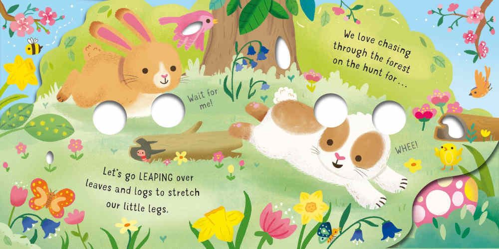 Fingerwiggly Easter Bunnies Book