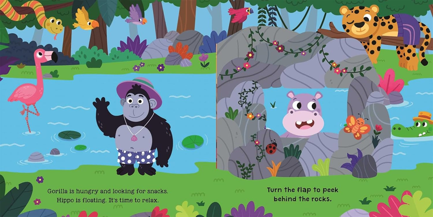Jungle: Peep-Through Surprises! Book