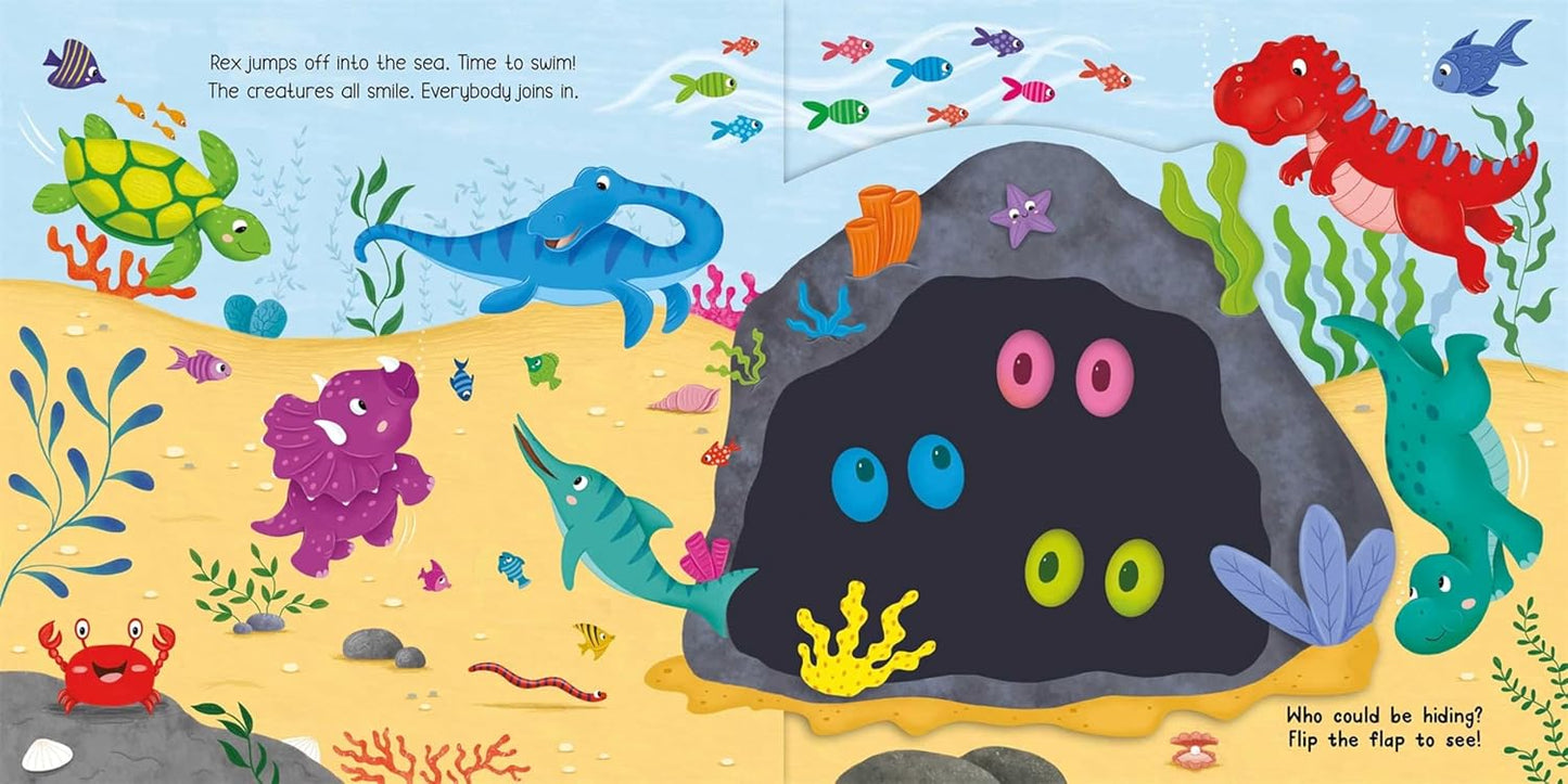 Dino: Peep-Through Surprises! Book