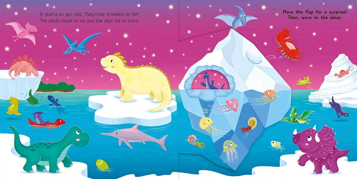 Dino: Peep-Through Surprises! Book