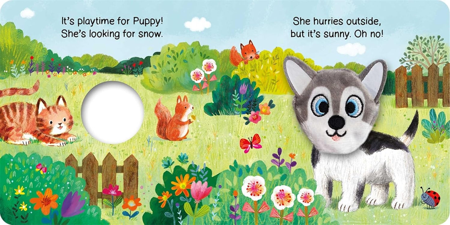 Little Puppy: Finger Puppet Book