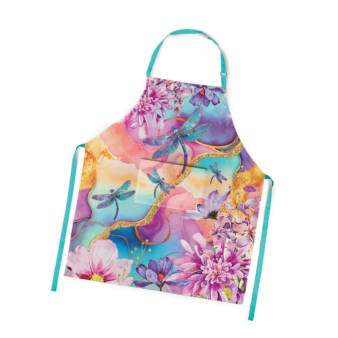 Cotton Apron - Delightful Dragonflies