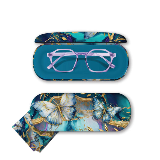 Glasses Case - Tranquil Butterflies