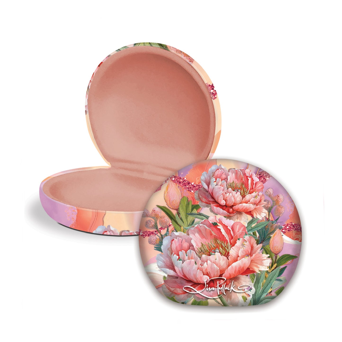 Travel Accessories Case - Coral Peony