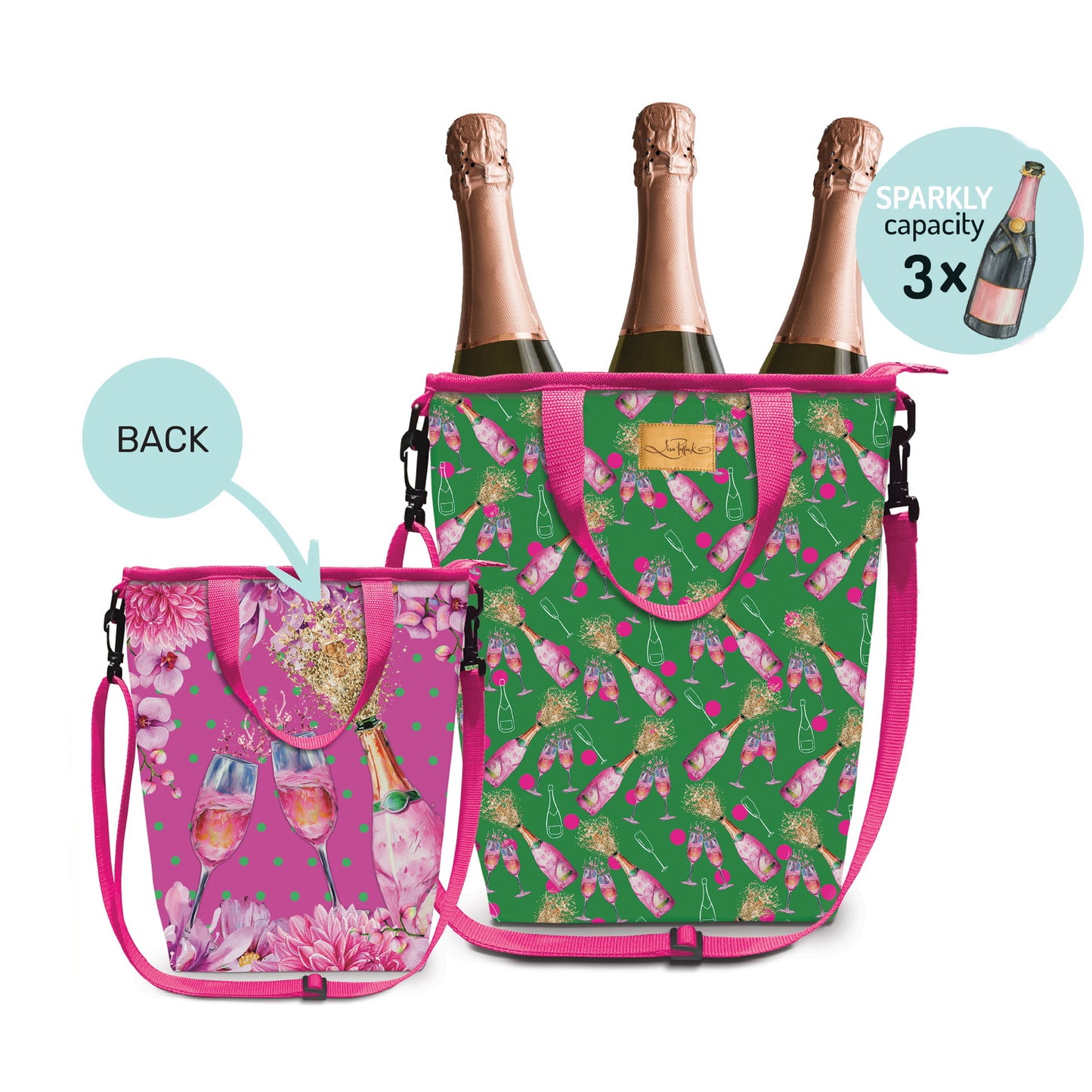 Champagne Cooler Bag - Champagne Poppers