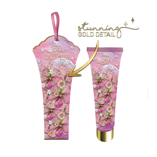 Mini Hand Cream in Gift Box - Happiness (Pressed Petals)