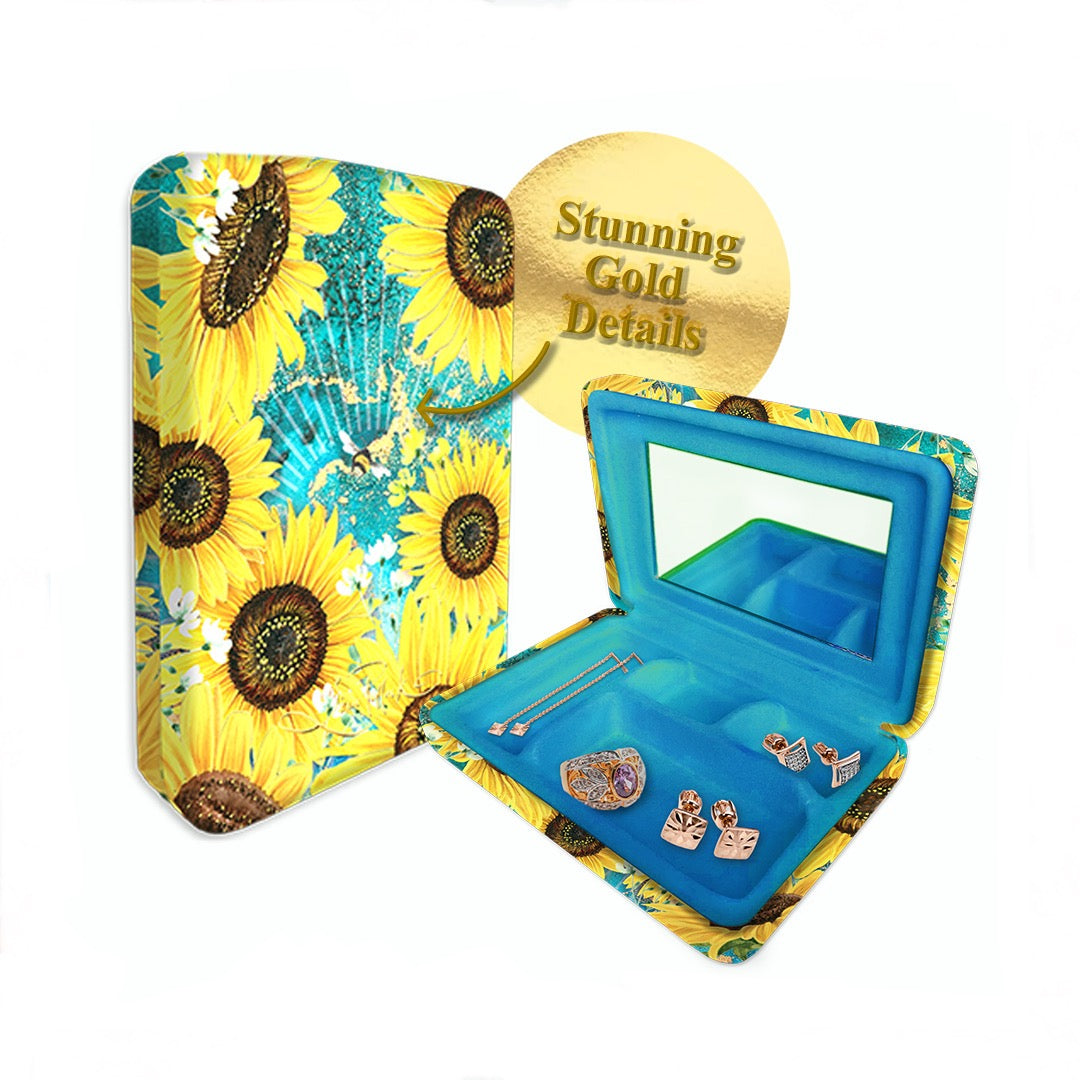 Compact Jewellery Case - Bee Sunny