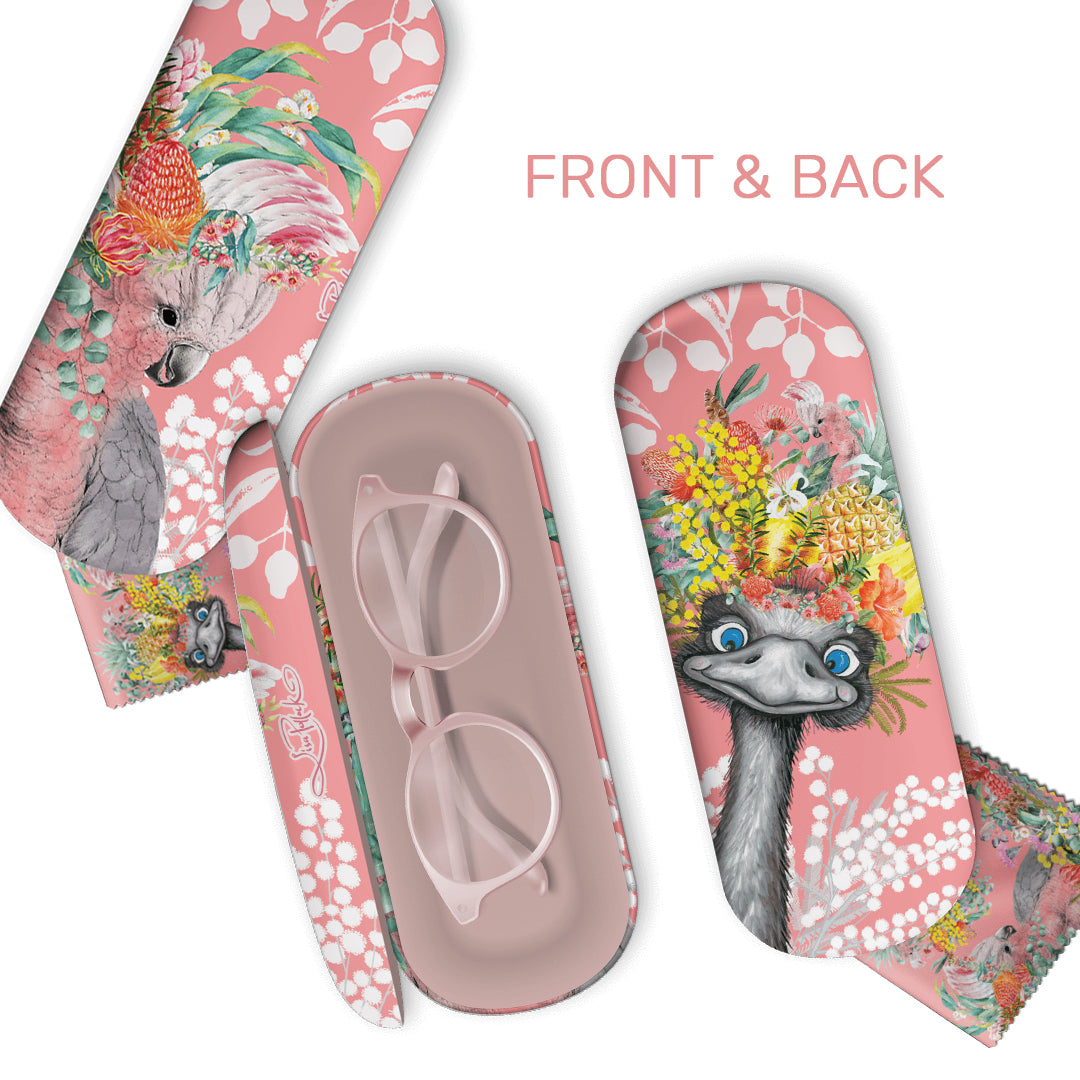 Glasses Case - Emu-sing Galah