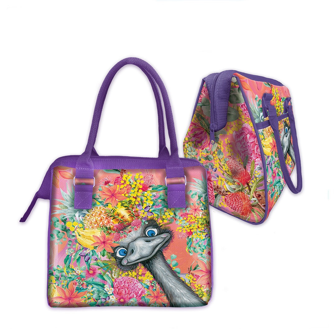 Insulated Lunch Cooler Bag - Happy Emu