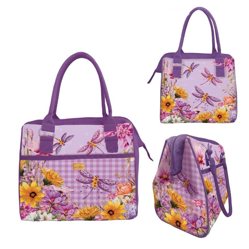 Insulated Lunch Cooler Bag - Dragonfly Fields