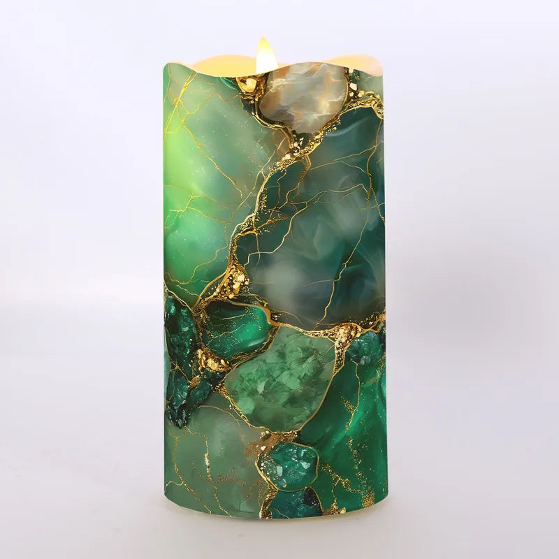 Twilight LED Candle - Royal Emerald