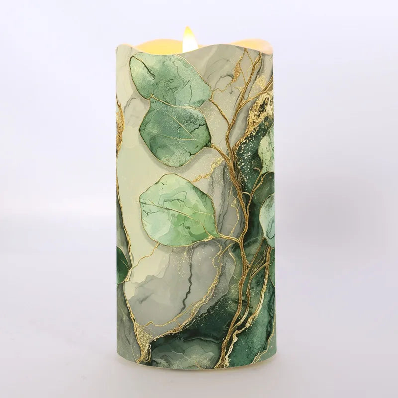 Twilight LED Candle - Golden Serenity