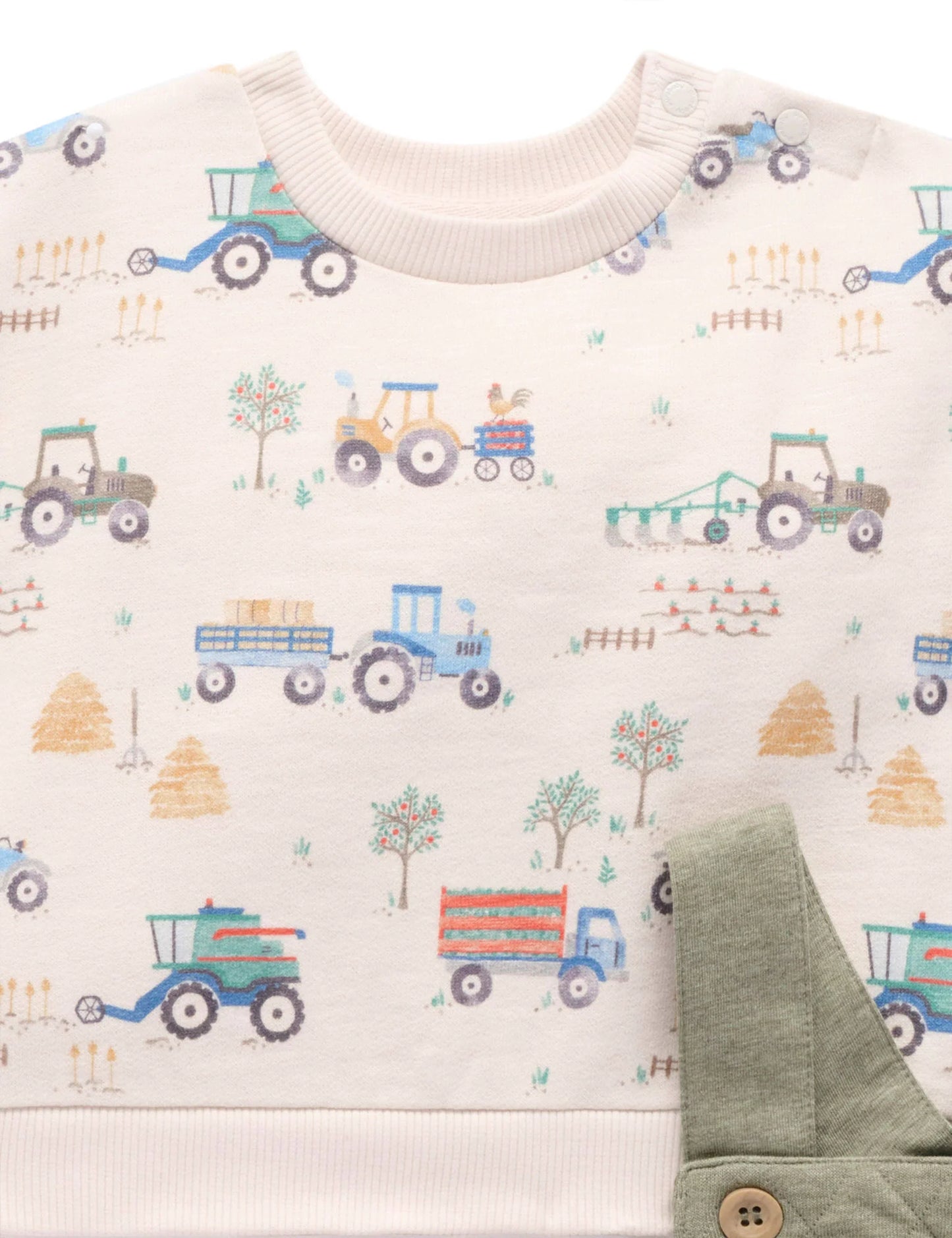 Farm Vehicles Windcheater Overall Set