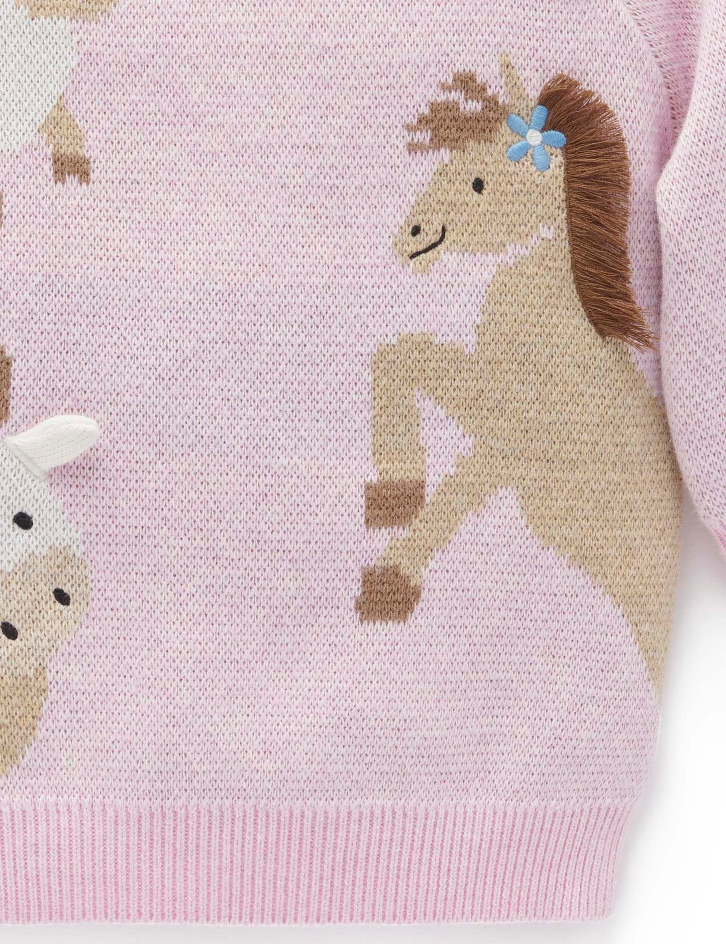 Pink Animal Crackers Jumper