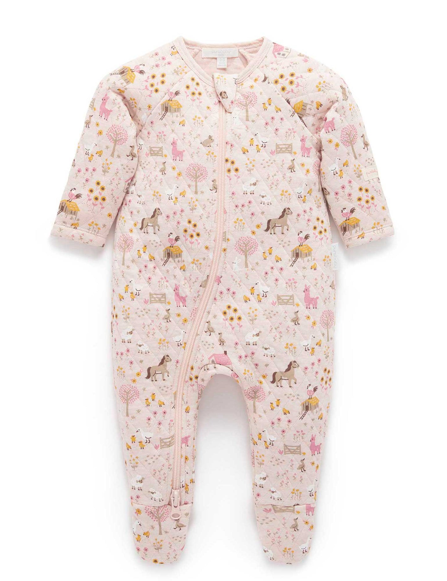 Farmhouse Quilted Growsuit