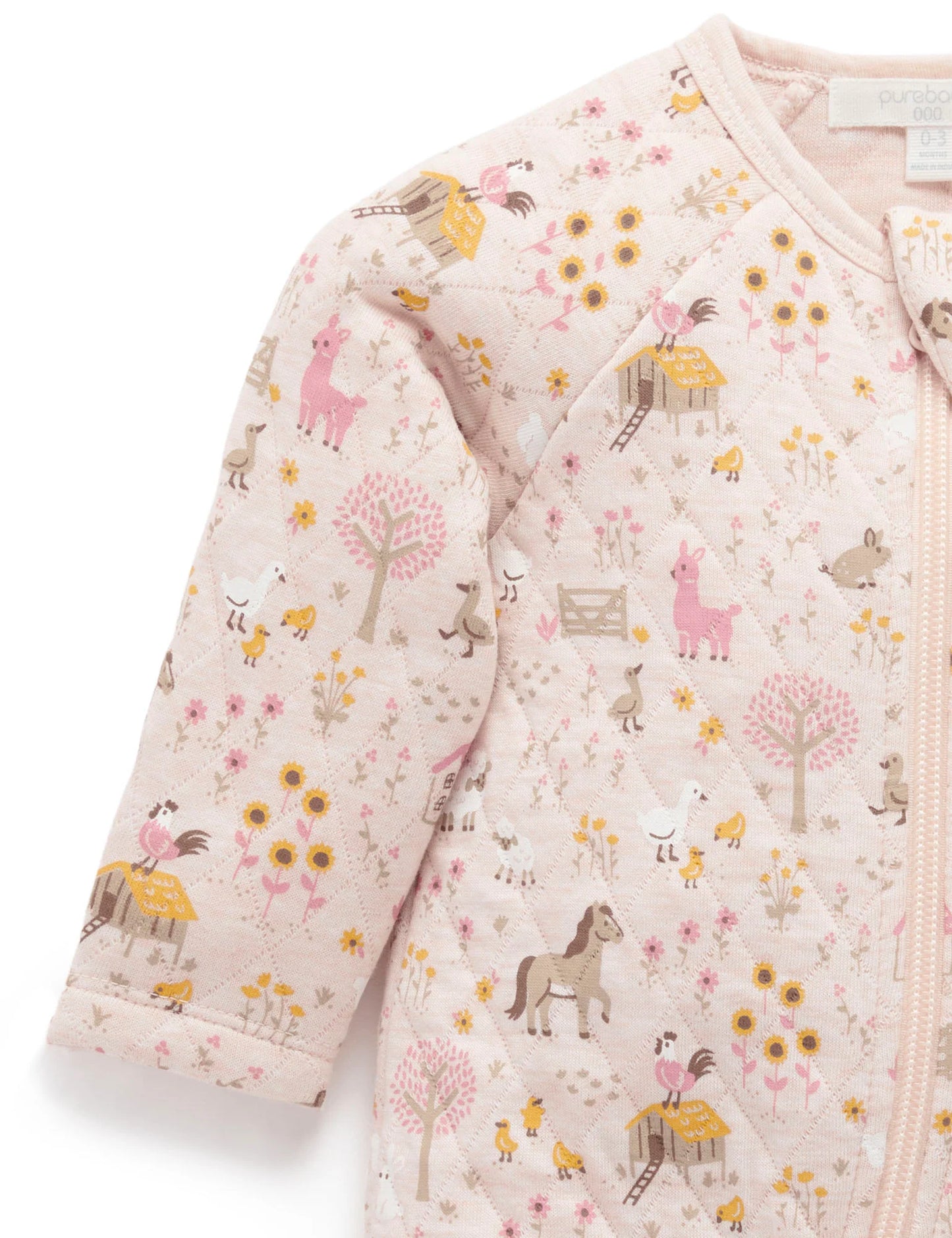 Farmhouse Quilted Growsuit
