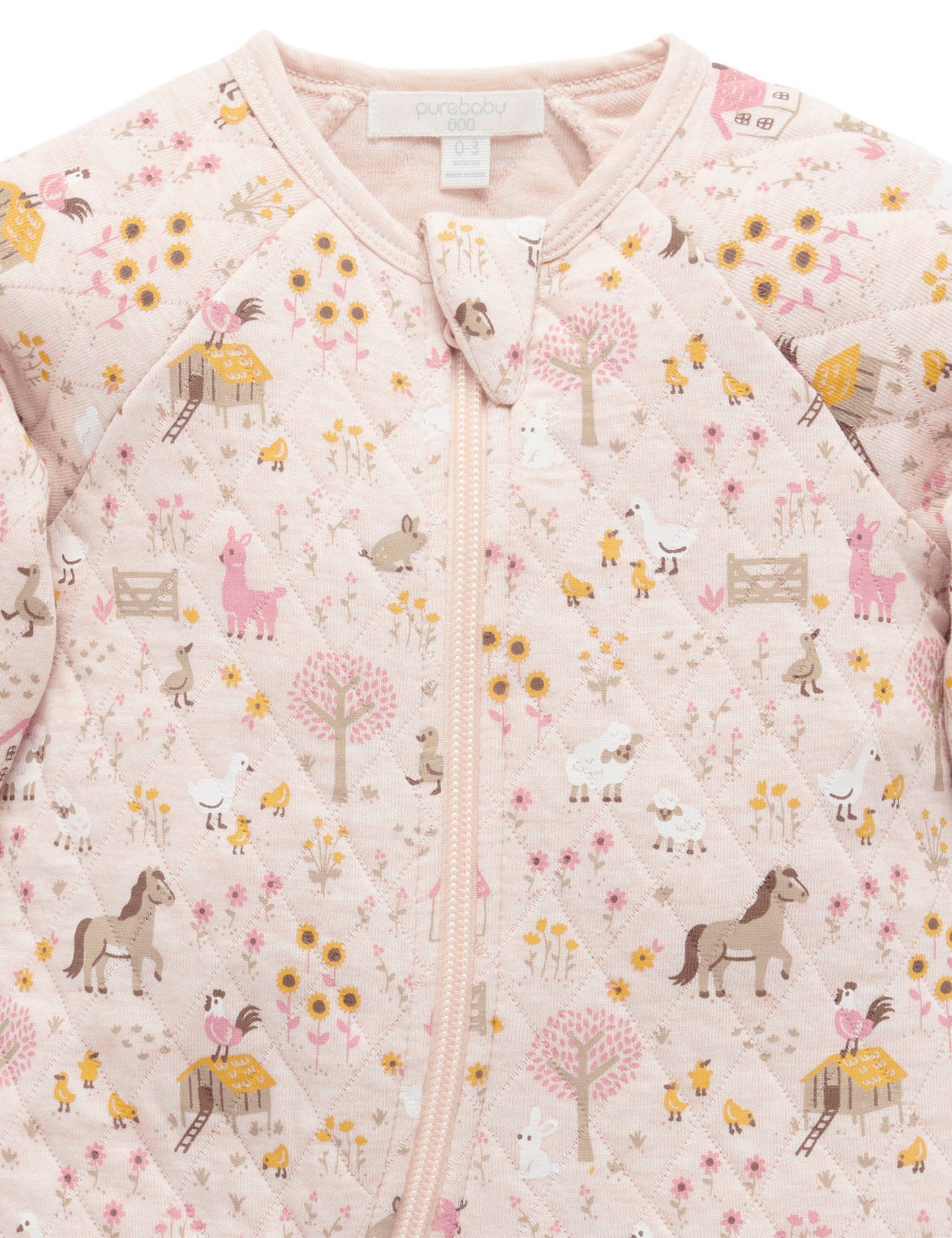 Farmhouse Quilted Growsuit