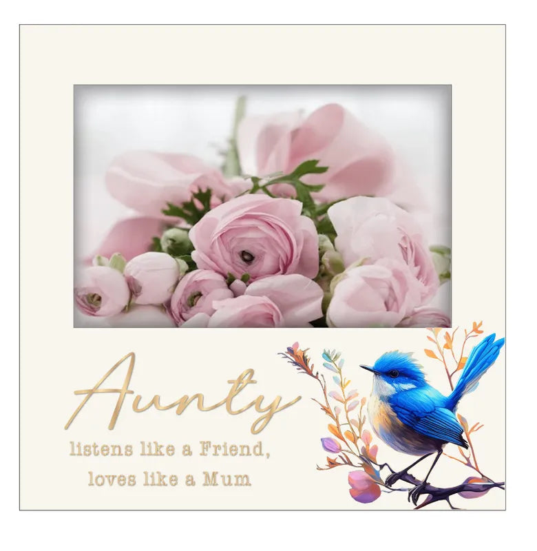 Mystical Blooms Photo Frame - Aunty