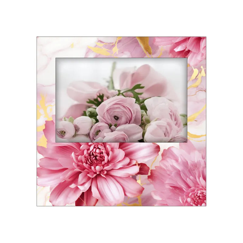 Blooming Elegance Epoxy Photo Frame