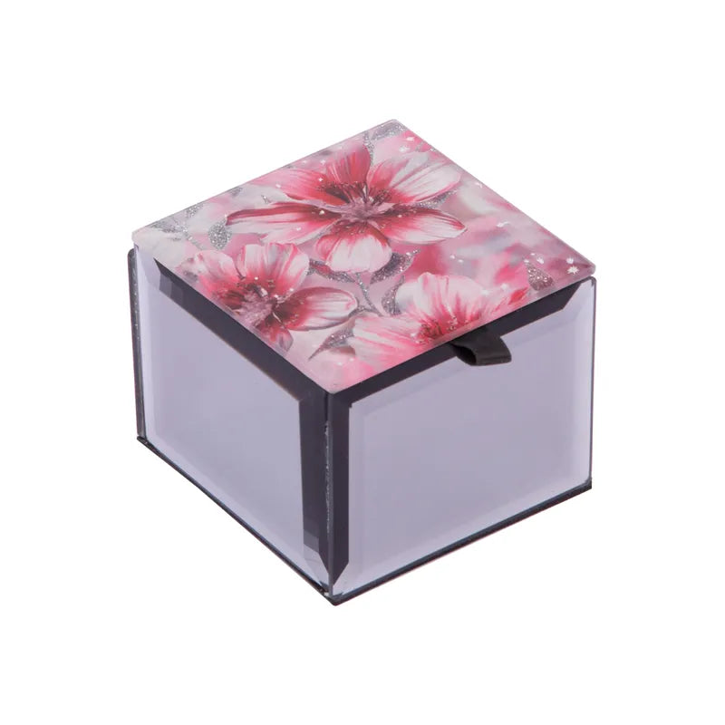 Bling Mini Trinket Box - Floral Bliss