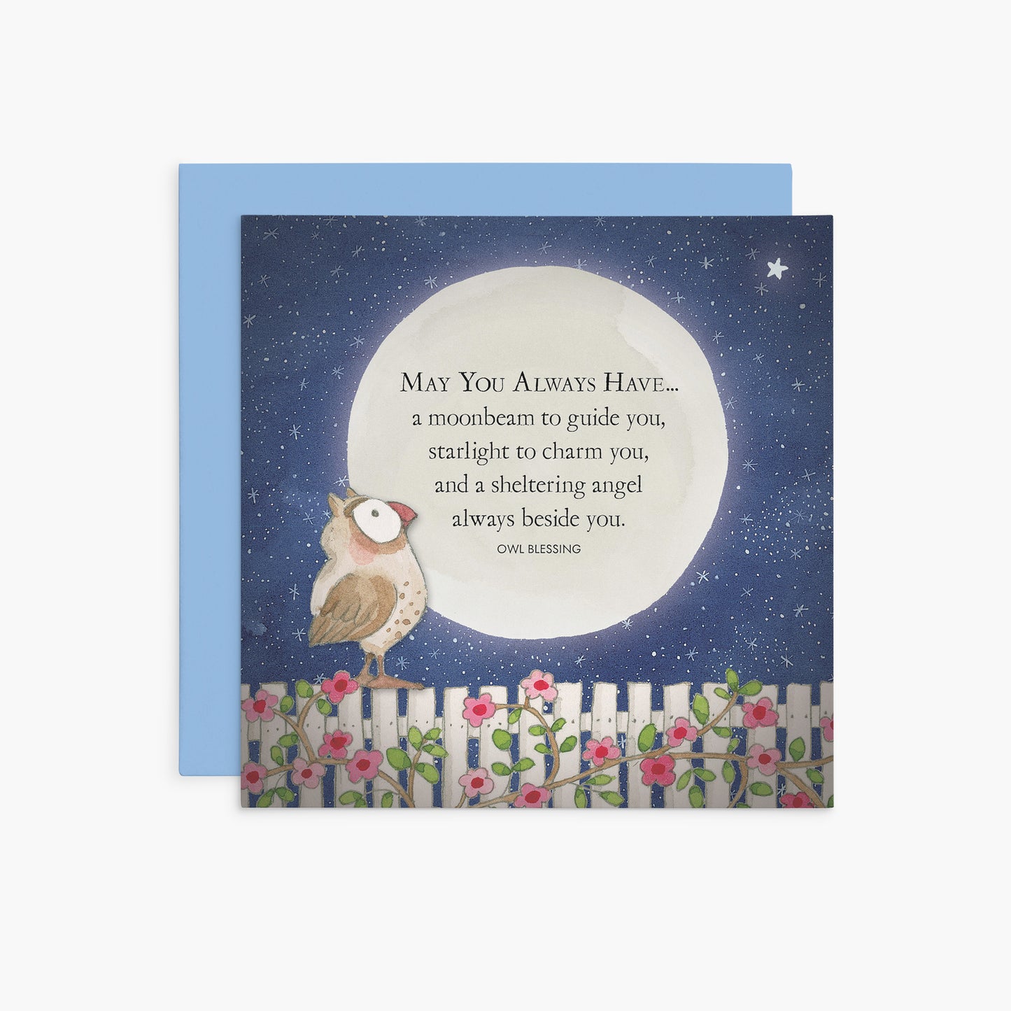 Twigseeds Friendship Card - May You Always Have a Moonbeam to Guide You...